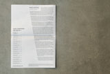 Nick Shepard, Revision 1 Catalog